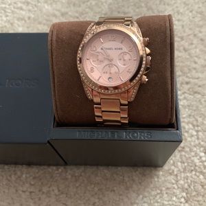 Michael Kors Rose Gold Watch